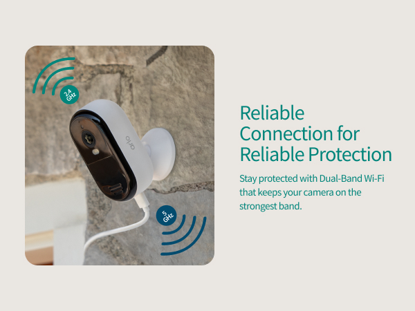 Arlo Essential Plug-in Security Camera 2K