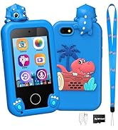 Delighkidz Kids Phone Dinosaur Toys for Boys Dinosaur Gifts for Boy Toddler Learning Toys for 3 4...