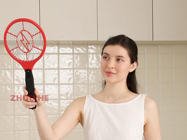 Electric Fly Swatter 2 Pack (Red & Blue)