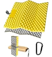 HAFITH Foam Hiking Seat, Sit Pad, Sit Pads for Backpacking, Seat Cushion with Carabiner Clips, Ca...