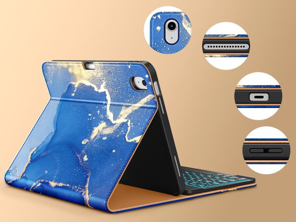 dtto ipad 10th generation case with keyboard