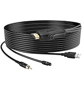 192KHz HDMI eARC/ARC to Optical Coaxial Audio Converter for TV to Soundbar, Plug & Play 4.9ft/1.5...