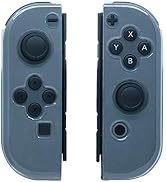 Mcbazel Dobe Transparency Soft TPU Protective Cover Case for NS Switch/Switch OLED Joy-con Contro...