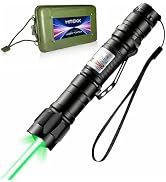 HITEKK High Power Green Laser Pointer | Tactical Long Range Green Laser Pointer | Single Press On...