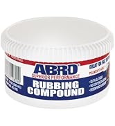 ABRO Rubbing Compound 10 oz — Fast-Cut Car Scratch Remover & Buffing Compound for Oxidized Paint,...