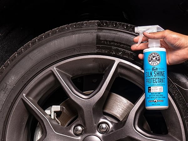 silk shine, tires, dressings, detailing, car washing supplies, rims
