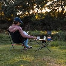 Naturehike folding camping table portable small camping beach picnic table roll up fold table