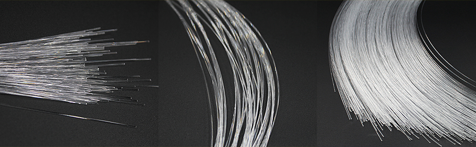 High-Light PMMA End Glow Optical Fiber for Fiber Optic Star Ceiling Light Starlight Headliner Kit