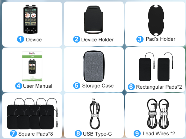 electric muscle stimulator tens unit tense muscle relaxer muscle stimulator for pain relief