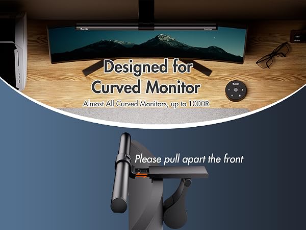 monitor light bar with remote