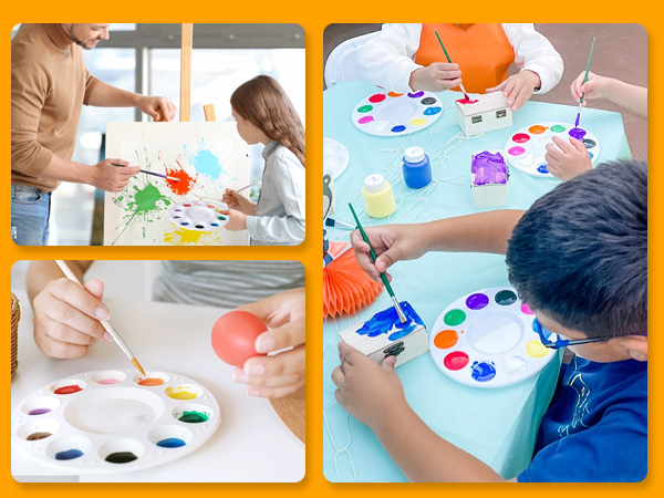 4PCS paint pallet