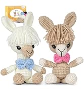 MOREJMTT Crochet kit for Beginners,Knitting kit,Equipped with Step-by-Step Video tutorials, Adult...