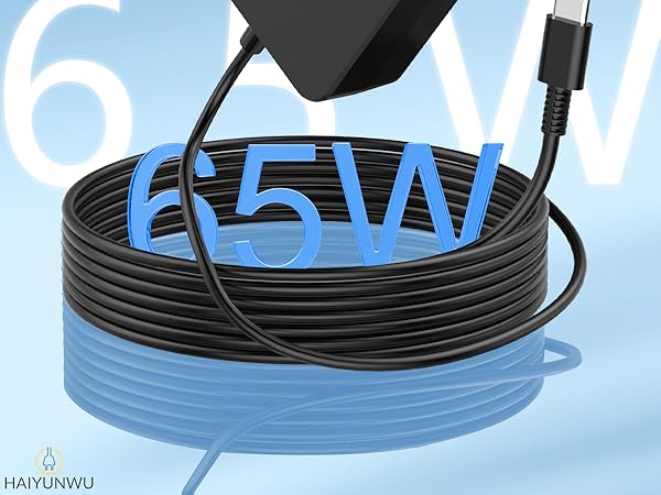 65W laptop charger type c