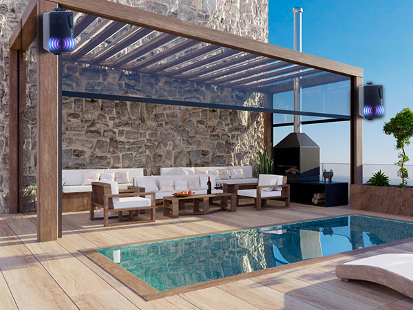 outdoor speakers mountable