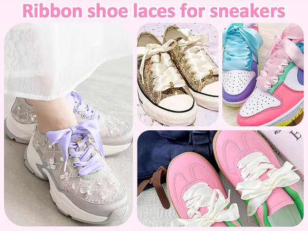 ribbon shoe laces for sneakers