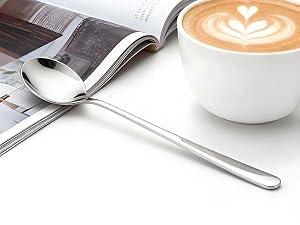 Use it for stirring lattes or matcha, and for enjoying desserts like tiramisu.