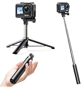AKASO 60cm Selfie Stick Extendable Tripod Stand Compatible with AKASO, SJCAM, GoPro Hero 13/12/11...