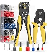 Crimping Tool Set For Electrical Connectors Wire Terminal Crimper