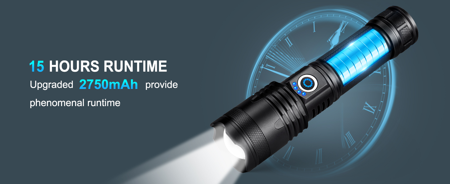 Rechargeable flashlight