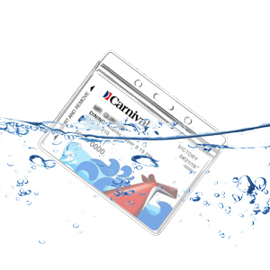 Waterproof card holder