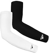 Achiou Cooling Ice Silk Arm Sleeves, Summer UV Sun Protection Compression Sleeves UPF 50+ for Wom...