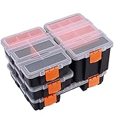 MIXPOWER 4 Piece Set Toolbox Hardware & Parts Organizers, Versatile and Durable Storage, Customiz...