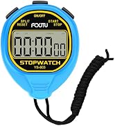 FCXJTU Digital Simple Stopwatch Timer, No Bells, No Alarm, Simple Basic Operation, Silent, Clear ...