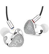 EZ EAR SPA-SG in Ear Monitor,10MM PEEK+PU Composite Diaphragm Inner-Magnet DD HiFi Wired Earbuds ...