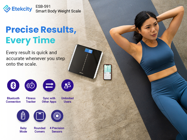 Etekcity ESB-591 Smart Body Weight Scale