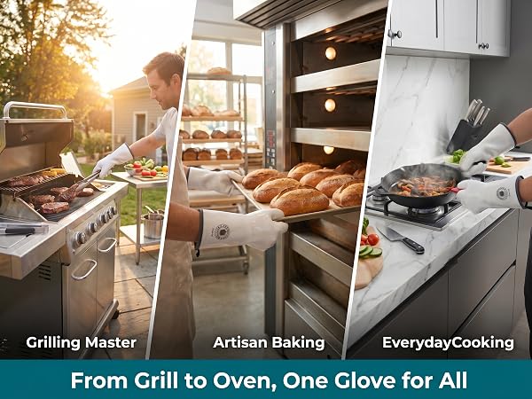 From Grill to Oven, One Glove for All