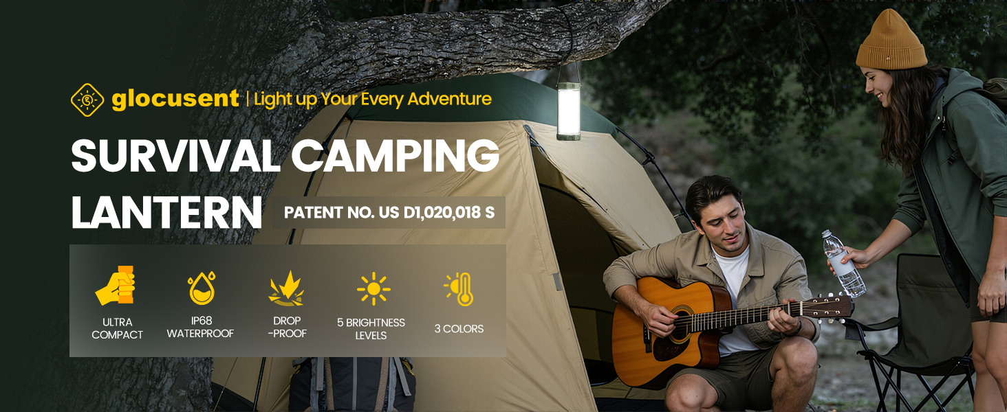 camping lantern rechargeable