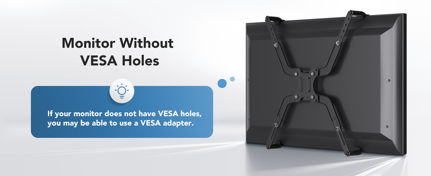 Monitor Without VESA Holes