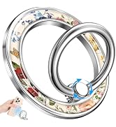 LISEVO Phone Ring Holder Compatible with MagSafe - Magnetic Cell Phone Grip for Women Girls Magne...