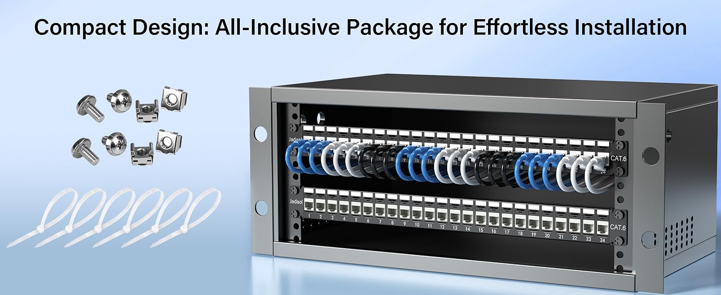 Compact Design: All-Inclusive Package for Effortless Installation