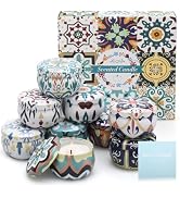 Scented Candles, 9 Packs 2.5oz Candle Set, Soy Candles for Home Scented, Aromatherapy Candle for ...