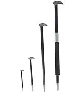 Rolling Head 4-Piece Pry Bar Tool Set – 6, 12, 16, 20 Inch – for Automotive Machinery Aligning & ...