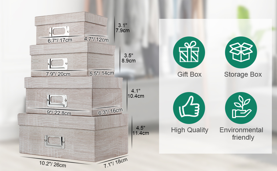 cardboard storage box