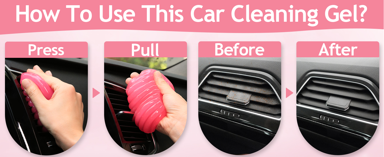 car cleaning gel
