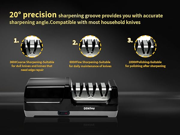 DSkiley Electric Knife Sharpener