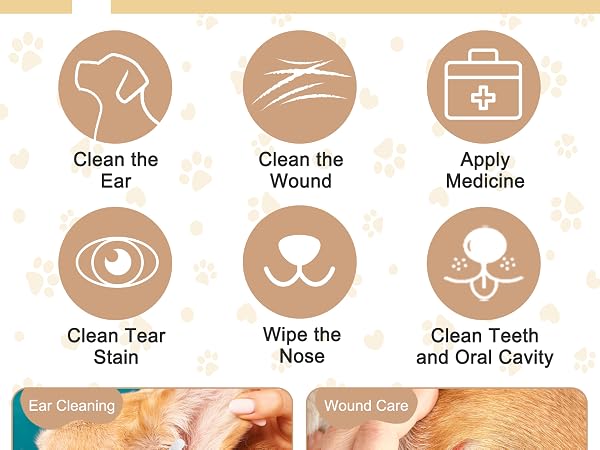 swabs for dog ears cleaning