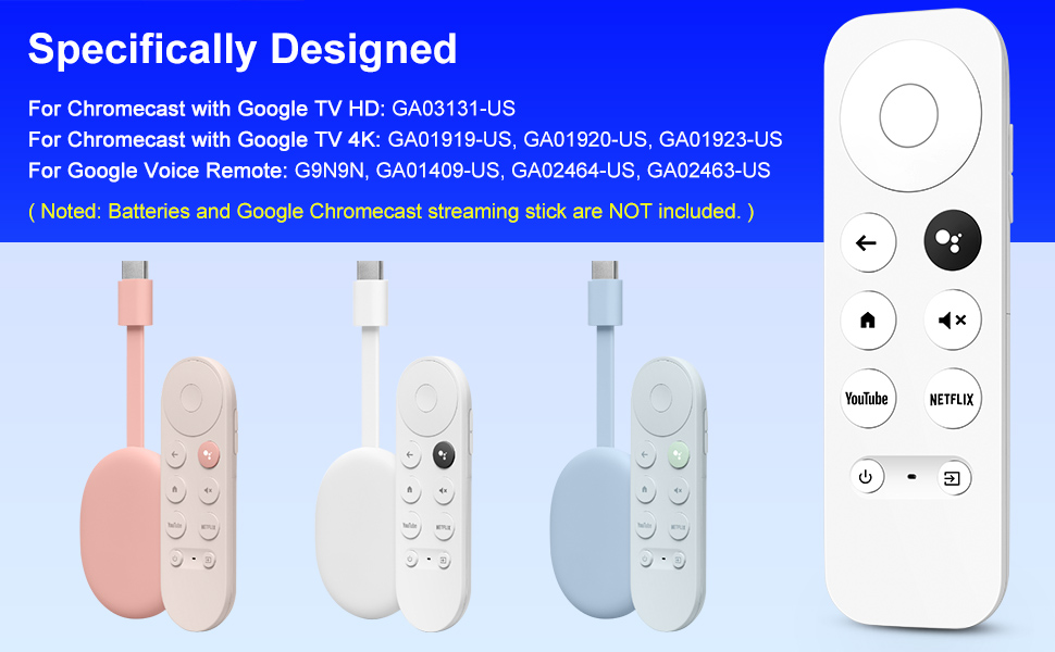 Chromecast with Google-TV-Remote