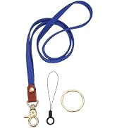 PATIKIL Stretchy Lanyards, Retractable Neck Lanyards with Lobster Clasp Elastic Long Keychain Hol...
