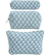LYDZTION Makeup Bag Cosmetic Bag for Women,1Pcs Large Capacity Makeup Bags and 1Pcs Pencil Case M...