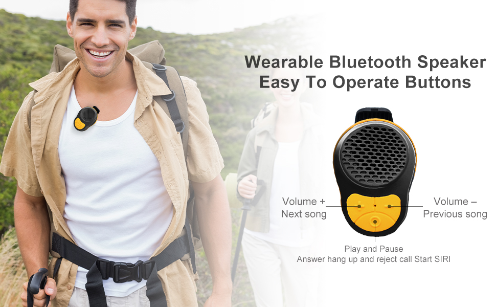 Clip On Bluetooth Speaker