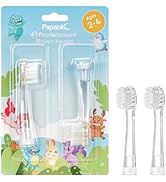 Papablic Replacement Toothbrush Heads, Compatible with Papablic BabyHandy & Toddler Electric Toot...