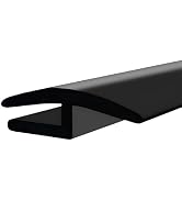 WZP 1.7M/5.6Ft Windshield Cowl Seal Strip, Rubber Auto Weather Sealing Protection, H-Shape Self A...
