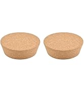 INCREWAY 2PCS Tapered Cork Stoppers Cork Plugs Replacement Corks for Wine Bottle Glass Bottle Jar...
