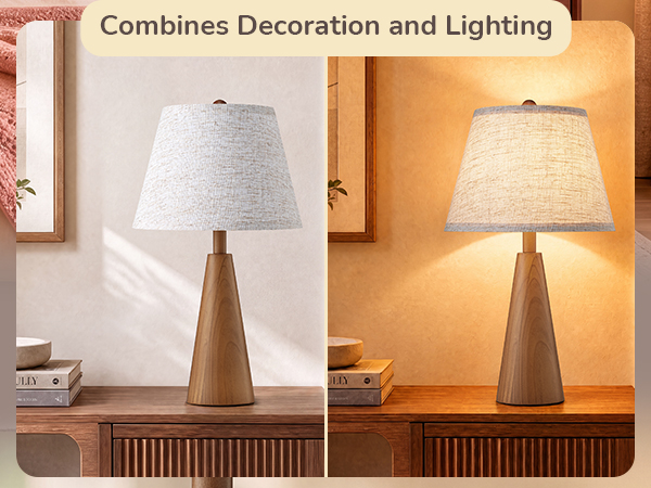 Combines Decoration and Lighting Modern Table Lamp