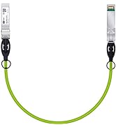 Green SFP+ Cable, 10G SFP+ DAC, 0.5M(1.64ft), Passive Direct Attach Copper Twinax Cable for Cisco...