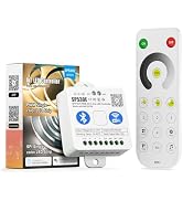 BTF-LIGHTING SP530E WiFi Alexa Bluetooth Controller 4 Zones 2.4GHz Dimming RF RB1 Remote Kit Supp...